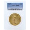 Image 1 : 1927 $20 St. Gaudens Double Eagle Gold Coin PCGS MS65