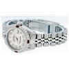 Image 6 : Rolex Stainless Steel 0.70ctw Ruby and Diamond Datejust Ladies Wristwatch