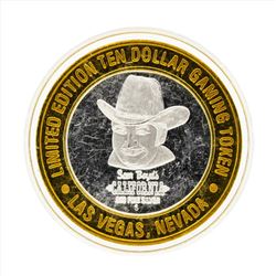 .999 Silver Sam Boyds California $10 Casino Gaming Token Limited Edition