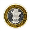 Image 1 : .999 Silver Sam Boyds California $10 Casino Gaming Token Limited Edition