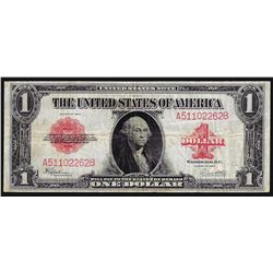 1923 $1 Red Seal Legal Tender Note