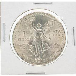 1985 Mexcian Libertad 1 Onza Silver Coin