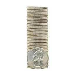 Roll of (40) 1960 Brilliant Uncirculated Washington Quarters