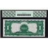 Image 2 : 1899 $1 Black Eagle Silver Certificate Note PCGS Choice About New 58