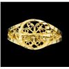 Image 1 : 14KT Yellow Gold Baby's Filigree Ring
