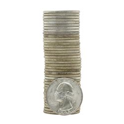 Roll of (40) 1948-D Brilliant Uncirculated Washington Quarters