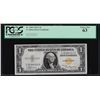 Image 1 : 1935A $1 Silver Certificate WWII Emergency North Africa Note PCGS Choice New 63