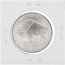 1 oz .999 Fine Silver Buffalo Round
