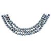 Image 2 : 6.5-7.5MM Dark Coral Pearl Necklace