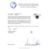 Image 5 : Platinum 1.17ct Sapphire and Diamond Ring
