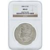 Image 1 : 1884-O $1 Morgan Silver Dollar Coin NGC MS63