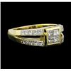 Image 2 : 18KT Yellow Gold 1.96ctw Diamond Ring