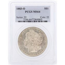 1883-O $1 Morgan Silver Dollar Coin PCGS MS64