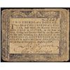 Image 1 : December 7, 1775 $2/3 Maryland Colonial Currency Note