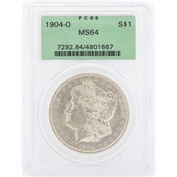 1904-O $1 Morgan Silver Dollar Coin PCGS MS64