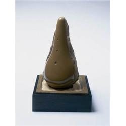 CLAES OLDENBURG (B. 1929) BICYCLE SADDLE SCULPTURE (GREEN) INITIALED AND NUMBERED OF 36 "CO" ON U...