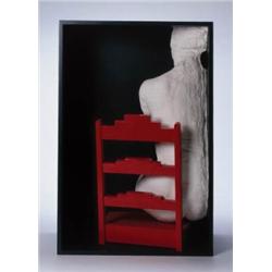 GEORGE SEGAL (1924-2000 ) GIRL ON CHAIR POLYCHROMED PLASTER AND WOOD 36 X 24 X 11 IN. (91.4 X 61 ...