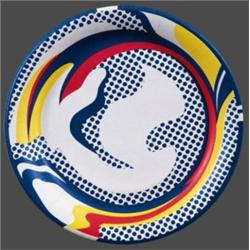 ROY LICHTENSTEIN (1923-1997) UNTITLED PRINTED AND DATED "ROY LICHTENSTEIN (c) ON 1ST INC. 1969" O...