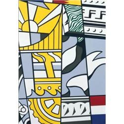 ROY LICHTENSTEIN (1923-1997) BICENTENNIAL PRINT (FROM THE AMERICA: THE THIRD CENTURY PORTFOLIO) S...