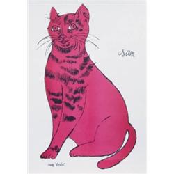 ANDY WARHOL (1928-1987) UNTITLED (SAM) SIGNED "ANDY WARHOL" LOWER LEFT; INSCRIBED "SAM" UPPER RIG...