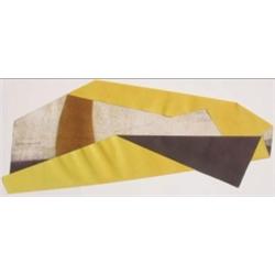 CLAIRE FALKENSTEIN (1908-1997) UNTITLED FOLDED COLOR LITHOGRAPH ON PAPER 21 X 53 IN. (53.3 X 134....