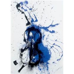 ARMAN (B. 1928) CROSSFIRE COLOR SILKSCREEN ON PAPER 30 X 22 IN. (76.2 X 55.9 CM) EXECUTED IN 1979...