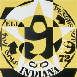 ROBERT INDIANA (B. 1928) DECADE: AUTOPORTRAIT 1969, V/H SIGNED, INSCRIBED, NUMBERED OF 125 AND DA...