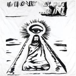 ANDY WARHOL (1928-1987) THE ONLY WAY OUT IS IN SILKSCREEN ON SILK SCARF 35 X 35 IN. (32.5 X 32.5 ...