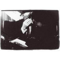 ANDY WARHOL (1928-1987) SELF PORTRAIT WITH MICK JAGGER'S GUN SIGNED AND NUMBERED OF 250 ON THE RE...