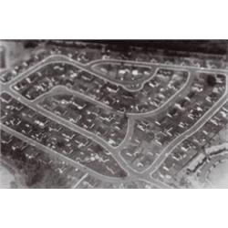 ZOE LEONARD (B. 1961) UNTITLED AERIAL (SUBURBS) SIGNED, TITLED, NUMBERED OF THREE AND DATED ON TH...