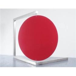 ROGER PHILLIPS IN AND OUT STEEL AND ENAMEL IN TWO PARTS 761/2 X 107 X 72 IN. (94.3 X 271.8 X 182....