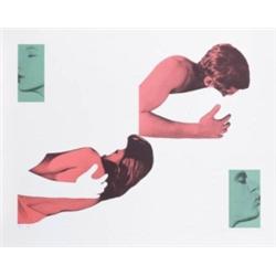 JOHN BALDESSARI (B. 1931) A SUITE OF FIVE LITHOGRAPHS FOR TRISTRAM SHANDY EACH SIGNED "BALDESSARI...