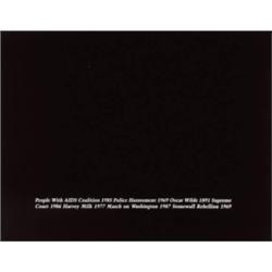 FELIX GONZALEZ-TORRES (1957-1996) UNTITLED SIGNED, NUMBERED OF 350 AND DATED "FELIX GONZALEZ-TORR...