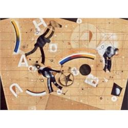 ASSADOUR (B. 1943) 10 H 30 AM SIGNED, TITLED, NUMBERED OF 50 AND DATED ALONG THE LOWER EDGE ETCHI...