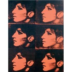 DEBORAH KASS (B. 1952) SIX BARBRAS (THE JEWISH JACKIE SERIES) SIGNED, TITLED, INSCRIBED AND DATED...