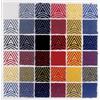 Image 1 : SOL LEWITT (B. 1928) THREE POINT STAR 24 RELIEF PRINTS MOUNTED ON WOODEN PANEL AND ORIGINAL PRINT...