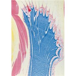 PHILIP TAAFFE (B. 1955) UNTITLED SIGNED AND DATED "P. TAAFFE 2002" ON THE REVERSE WATERCOLOR ON P...