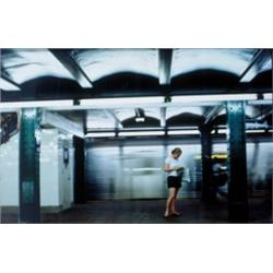 SHANNON KENNEDY (B. 1967) GIRL ON PLATFORM C-PRINT 30 X 35 IN. (76.2 X 88.9 CM) EXECUTED IN 2000 ...