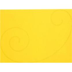 ROBERT MANGOLD (B. 1937) YELLOW CURLED FIGURE SILKSCREEN ON PAPER 293/8 X 36 IN. (74.6 X 91.4 CM)...