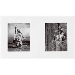 MATTHEW BARNEY (B. 1967) UNTITLED STAMPED WITH ARTIST'S MONOGRAM AND NUMBERED OF 40 LOWER CENTER ...