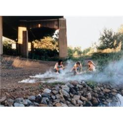 JUSTINE KURLAND (B. 1969) SMOKE BOMBS C-PRINT 30 X 40 IN. (76.2 X 101.6 CM) EXECUTED IN 2000 THIS...