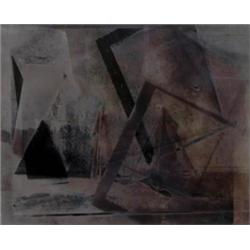 SUSAN RANKAITIS (B. 1949) NAMASTA MONOPRINT 20 X 24 IN. (50.8 X 61 CM) EXECUTED IN 1979 ESTIMATE:...