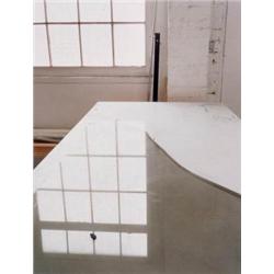 LELAND RICE (B. 1940) WALL SITE SERIES (WINDOW REFLECTION WITH CUT GLASS) WALL SITE SERIES (BLUE ...