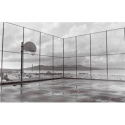 DANUTA OTFINOWSKI (B. 1953) SAN FRANCISCO OCEAN BEACH TWO GELATIN SILVER PRINTS DIMENSIONS VARY E...
