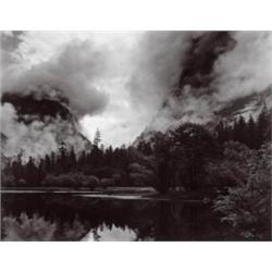 HERB QUICK (B. 1925) CUPS/CABINET (GRANDFATHERS BREAKFRONT) BATH HOUSE, ELSINORE MIRROR LAKE, YOS...