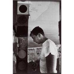 DENNIS HOPPER (B. 1936) JASPER JOHNS INITIALED NUMBERED OF TEN AND DATED "DH 1964" ON THE REVERSE...