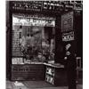 Image 1 : ANDREAS FEININGER (B. 1907-1999) JEWISH STOREFRONT. 2ND AVENUE GELATIN SILVER PRINT 121/2 X 11 IN...