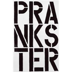 CHRISTOPHER WOOL, (B. 1955), BLACK BOOK, SIGNED "WOOL" AND NUMBERED OF...