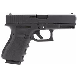 Glock PI1950201 G19 9mm 4.01" 10+1 FS Polymer Grip/Frame Black