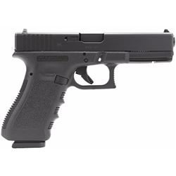 Glock PI1750201 G17 9mm 4.48" 10+1 Fixed Sights Poly Grip/Frame Black